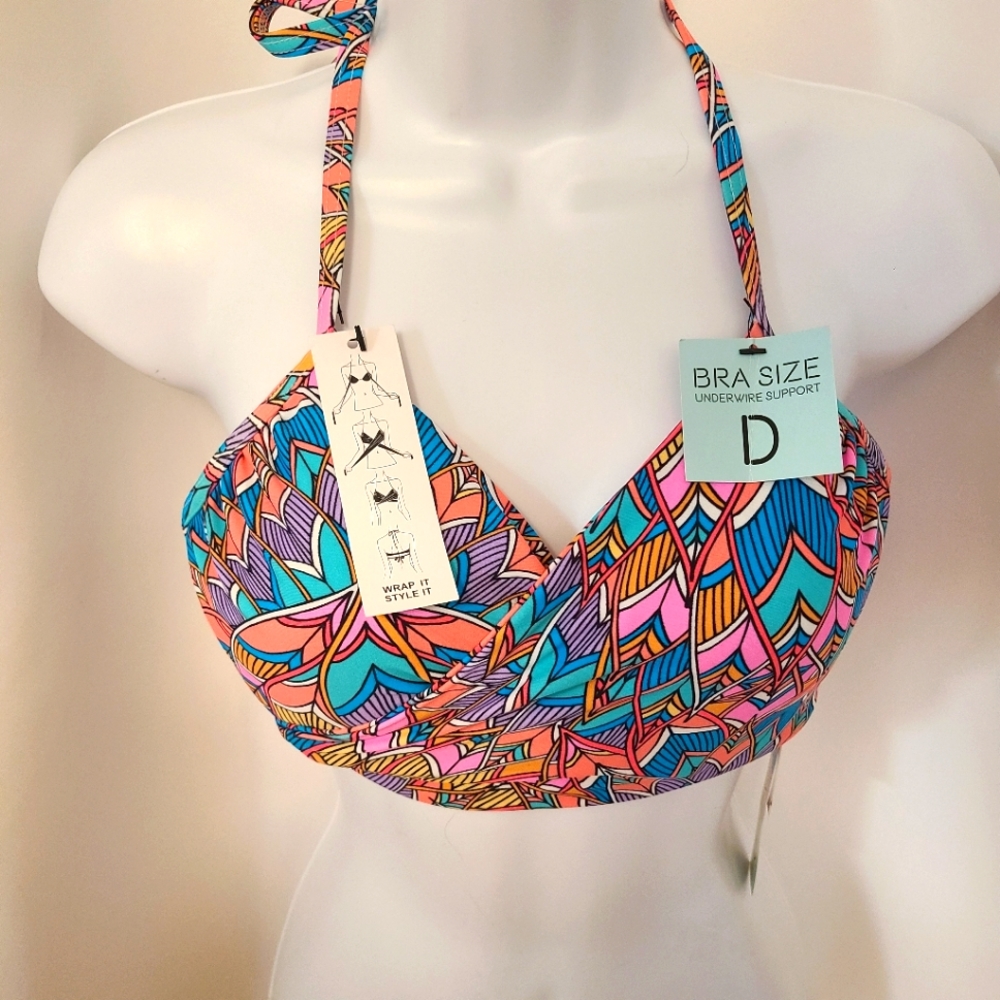 Sundazed Underwire Wrap Bikini Swim Top